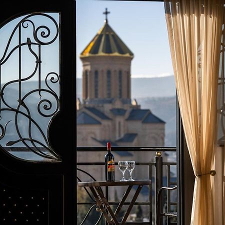 Siberia Hotel Tbilisi Exterior foto View from the hotel