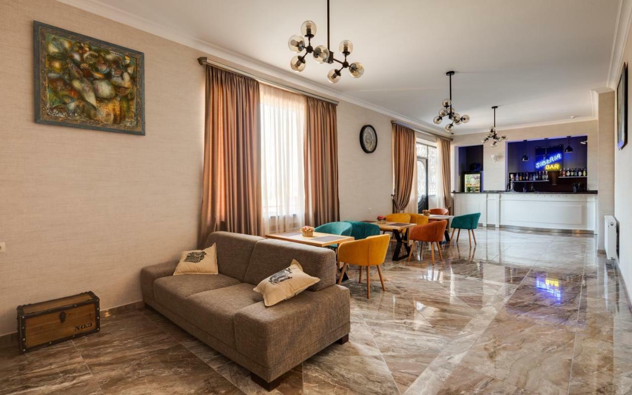 Siberia Hotel Tbilisi Exterior foto Lobby